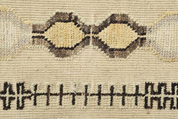 Detail image of 9' x 12' 7 Hand Knotted Darya Wool Rug