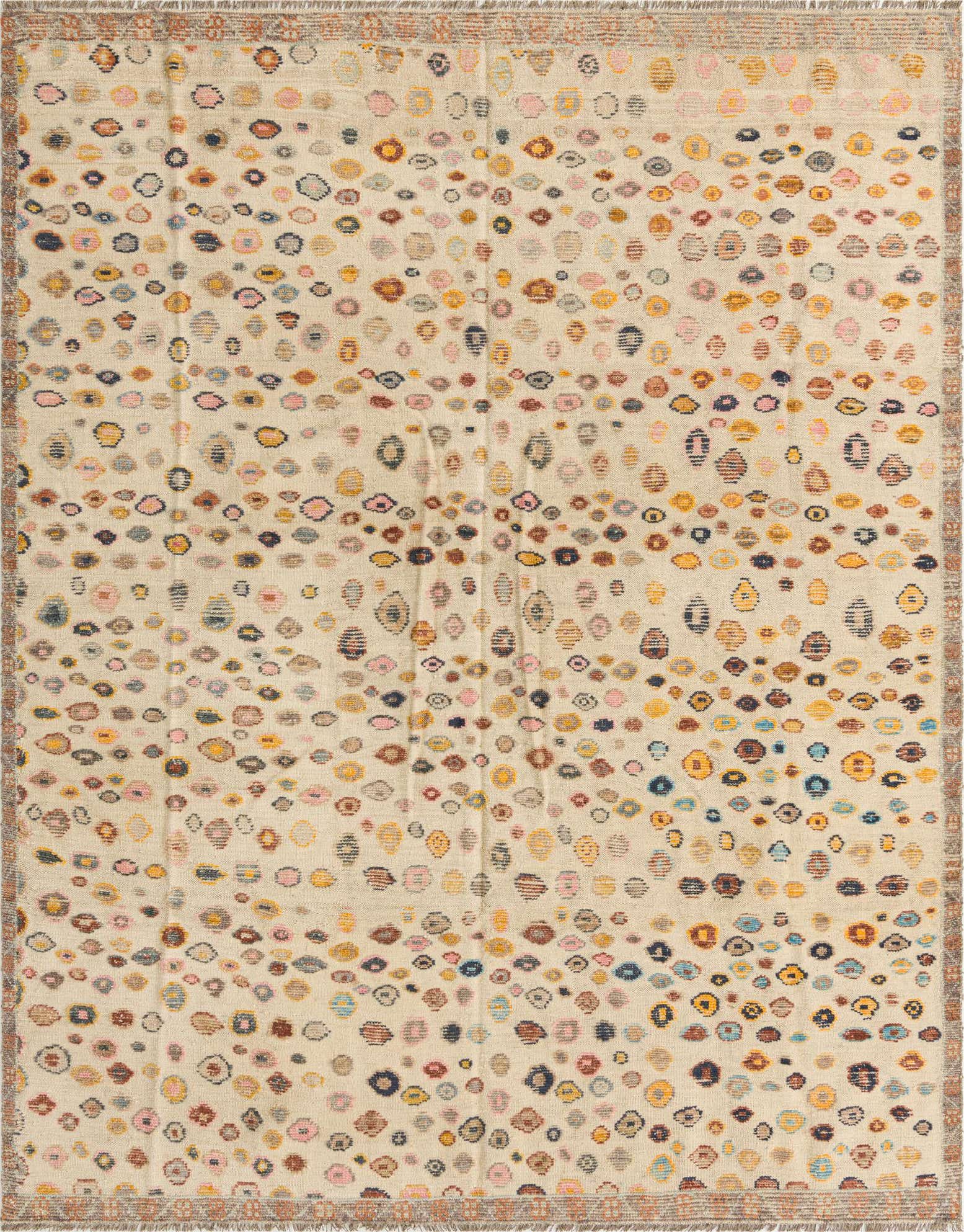 8' 4 x 10' 4 Hand Knotted Darya Wool Rug