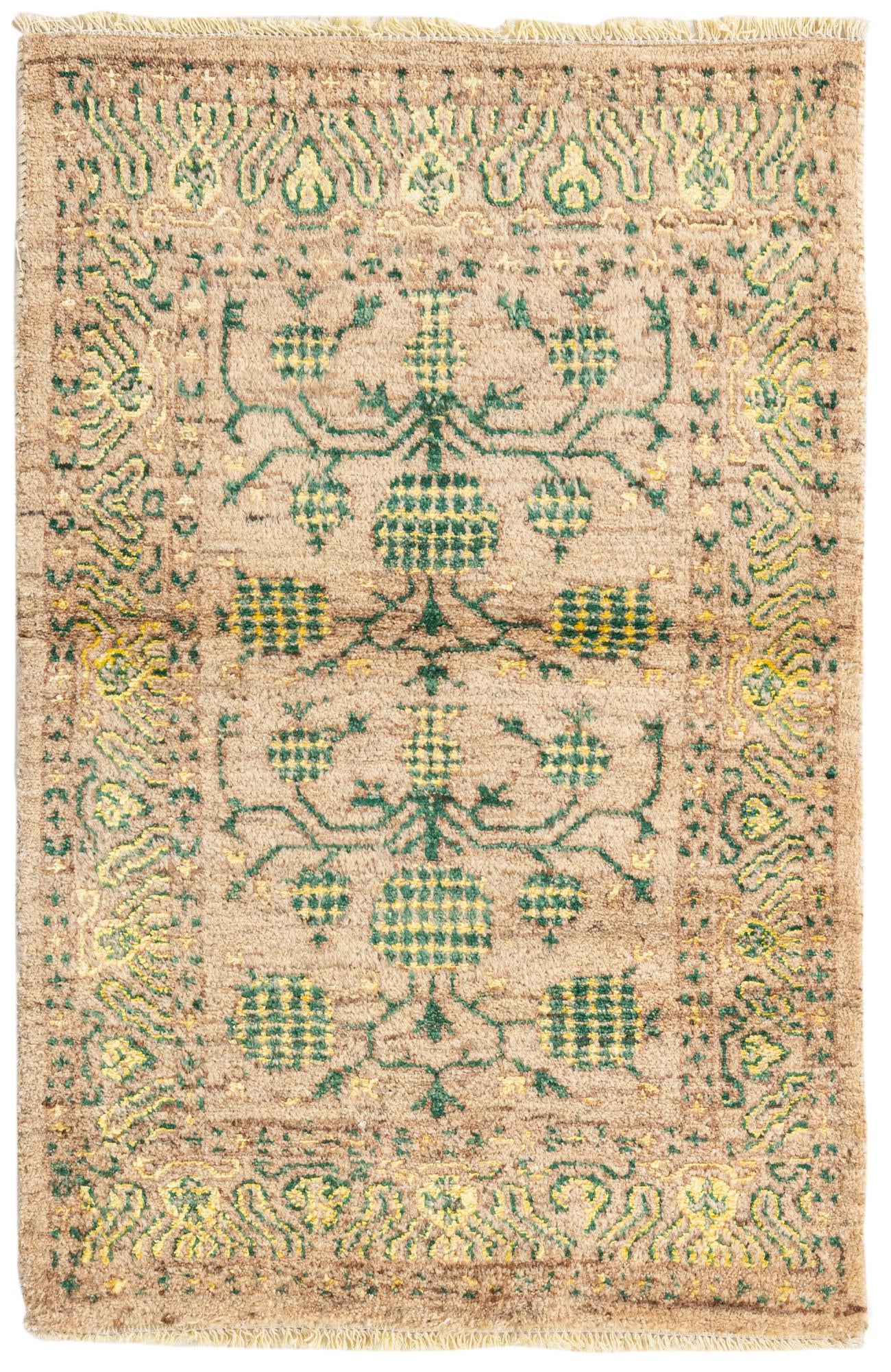 3' 2 x 4' 10 Hand Knotted Darya Rug