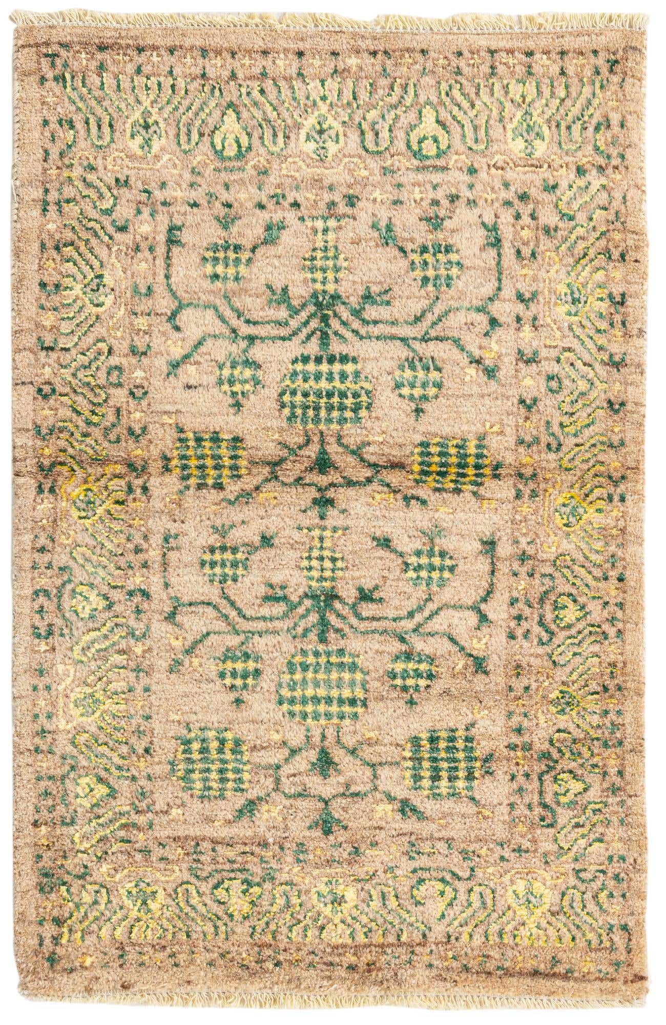 3' 2 x 4' 10 Hand Knotted Darya Rug