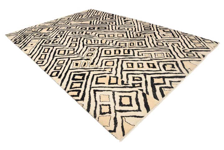9' 9 x 14' Hand Knotted Darya Wool Rug