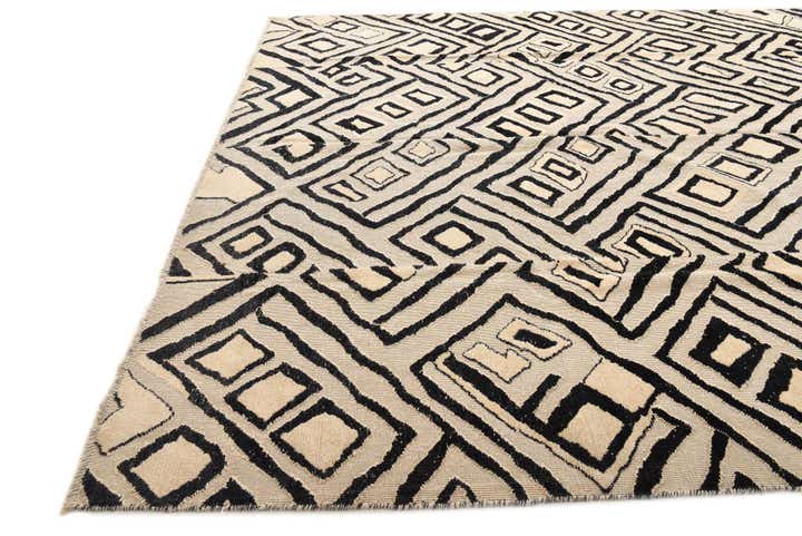 9' 9 x 14' Hand Knotted Darya Wool Rug