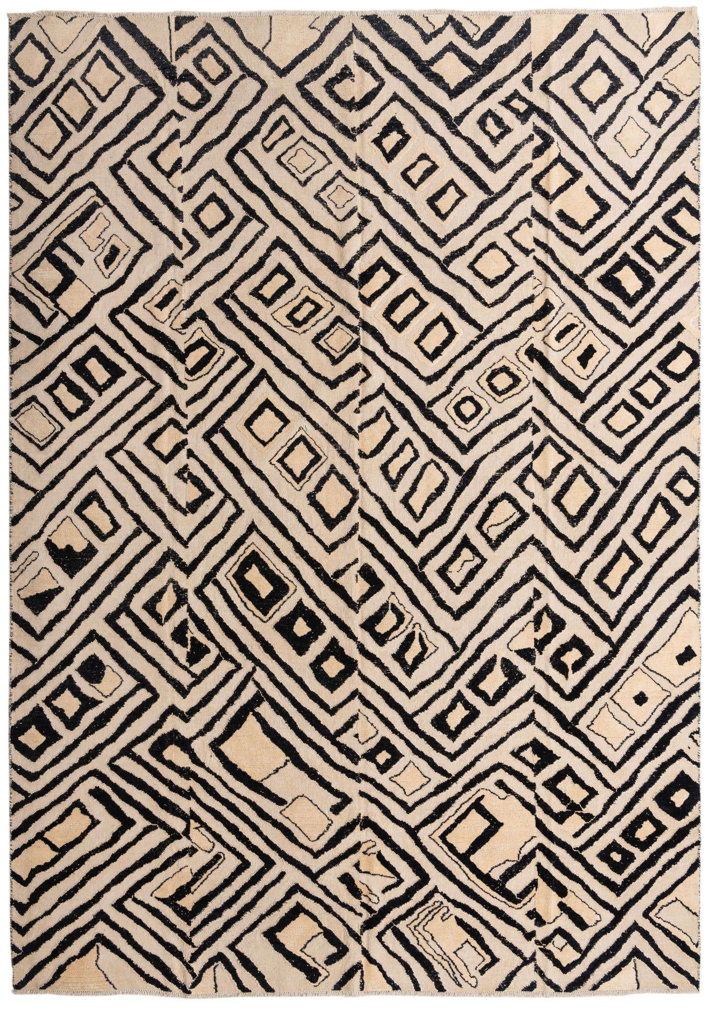 9' 9 x 14' Hand Knotted Darya Wool Rug