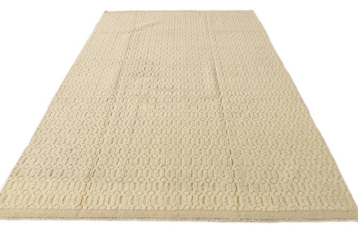 Detail image of 6' 3 x 9' 4 Hand Knotted Darya Wool Rug