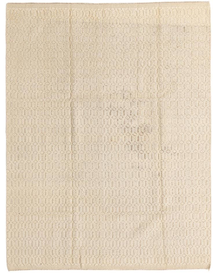 Detail image of 6' 3 x 9' 4 Hand Knotted Darya Wool Rug