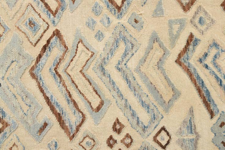Detail image of 7' 8 x 10' 3 Hand Knotted Darya Wool Rug
