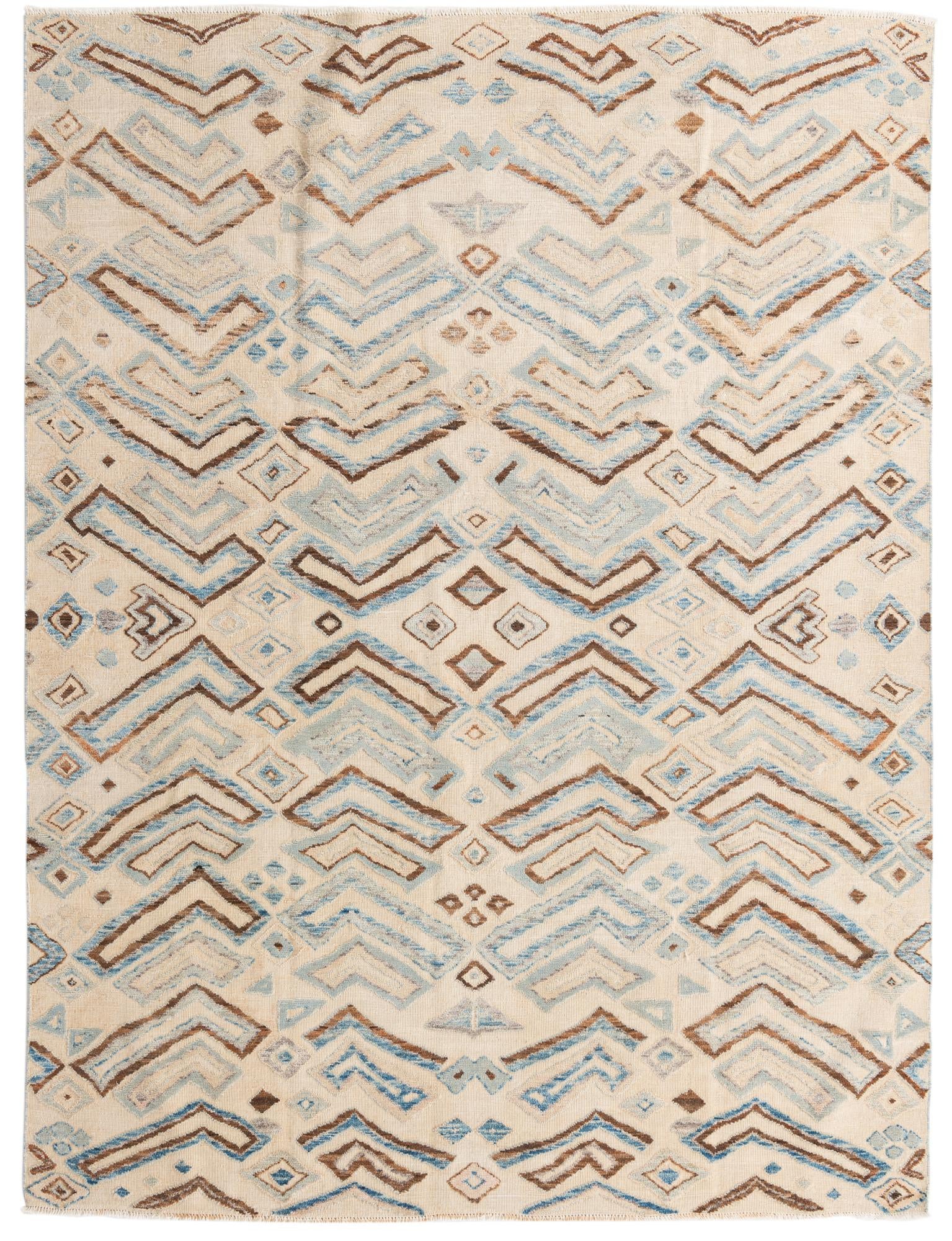 7' 8 x 10' 3 Hand Knotted Darya Wool Rug