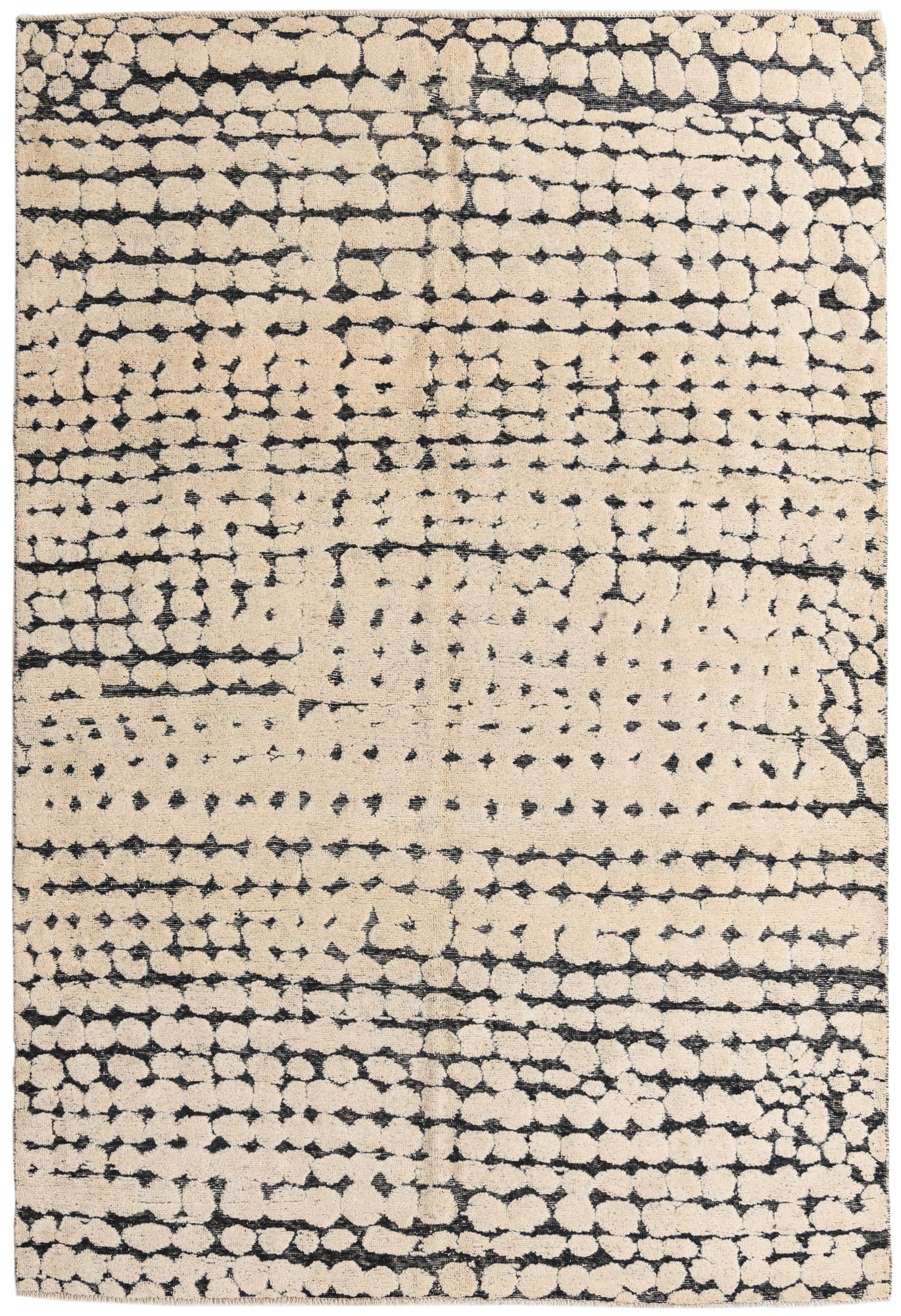 6' 7 x 9' 10 Hand Knotted Darya Wool Rug