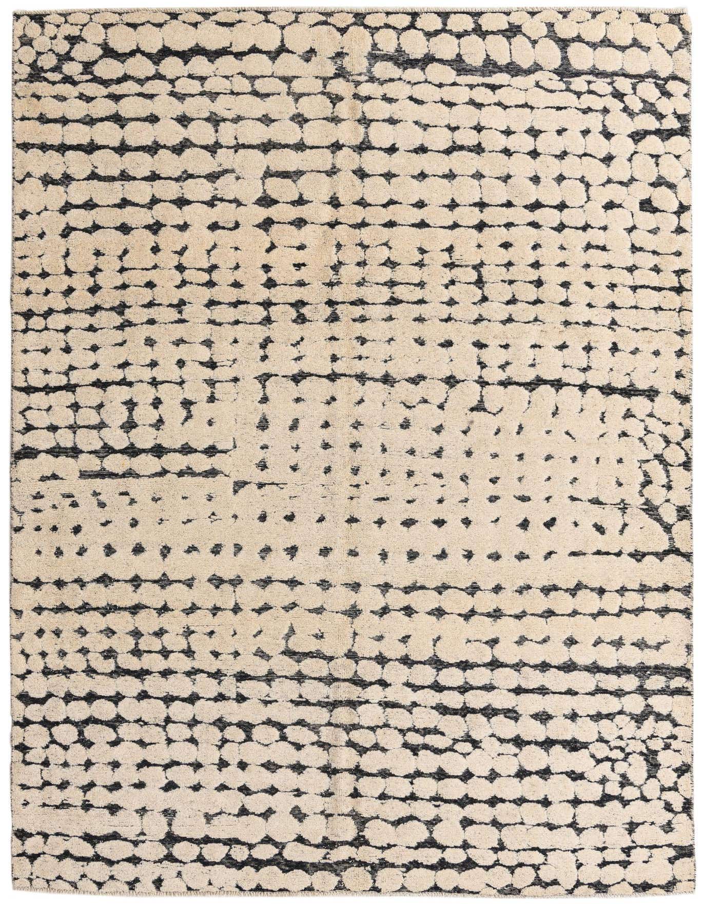 6' 7 x 9' 10 Hand Knotted Darya Wool Rug