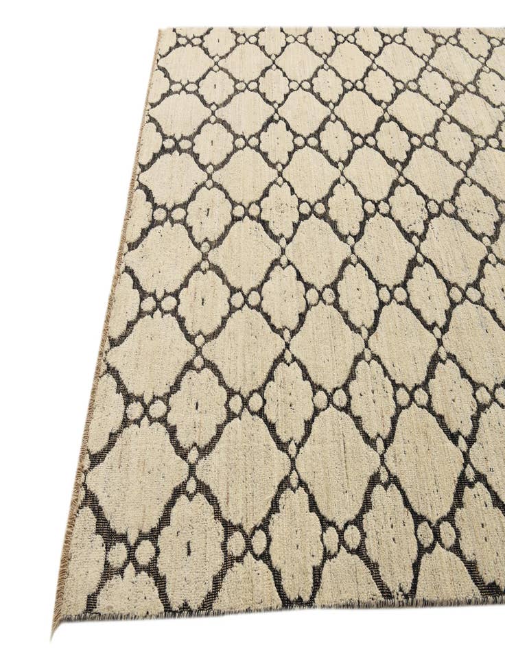 Detail image of 6' 7 x 9' 9 Hand Knotted Darya Wool Rug