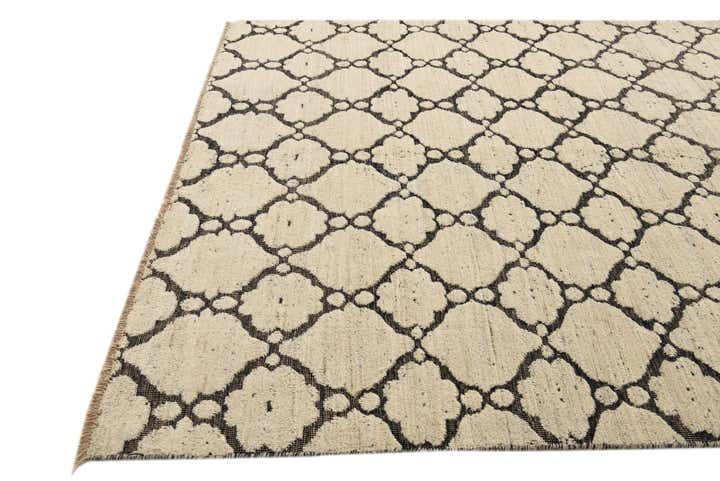 6' 7 x 9' 9 Hand Knotted Darya Wool Rug