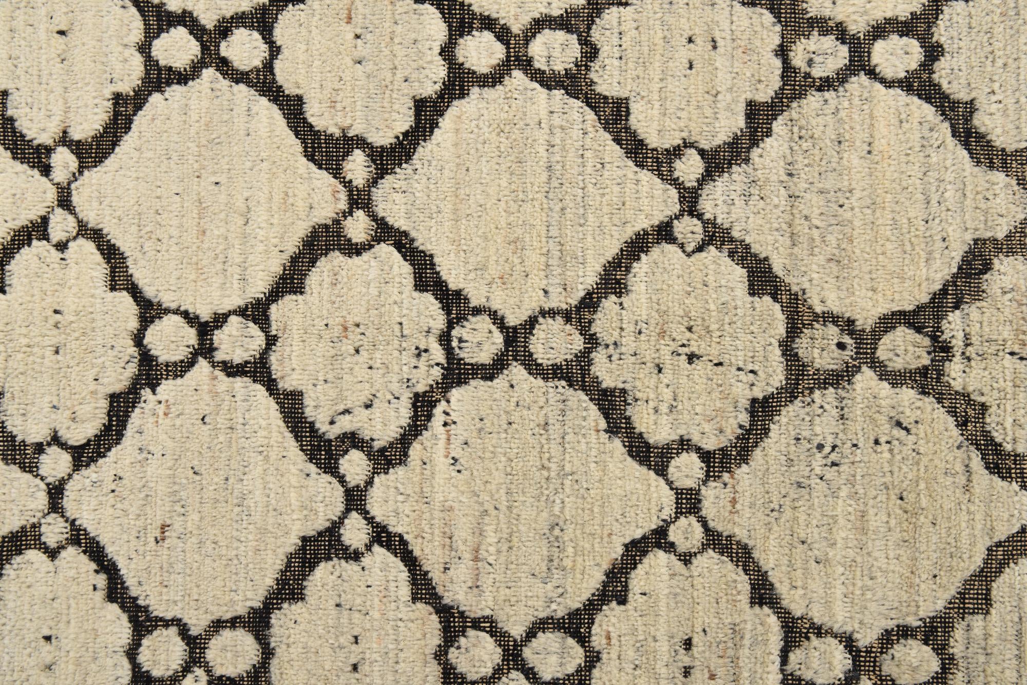 6' 7 x 9' 9 Hand Knotted Darya Wool Rug