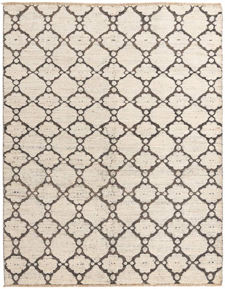 Detail image of 6' 7 x 9' 9 Hand Knotted Darya Wool Rug