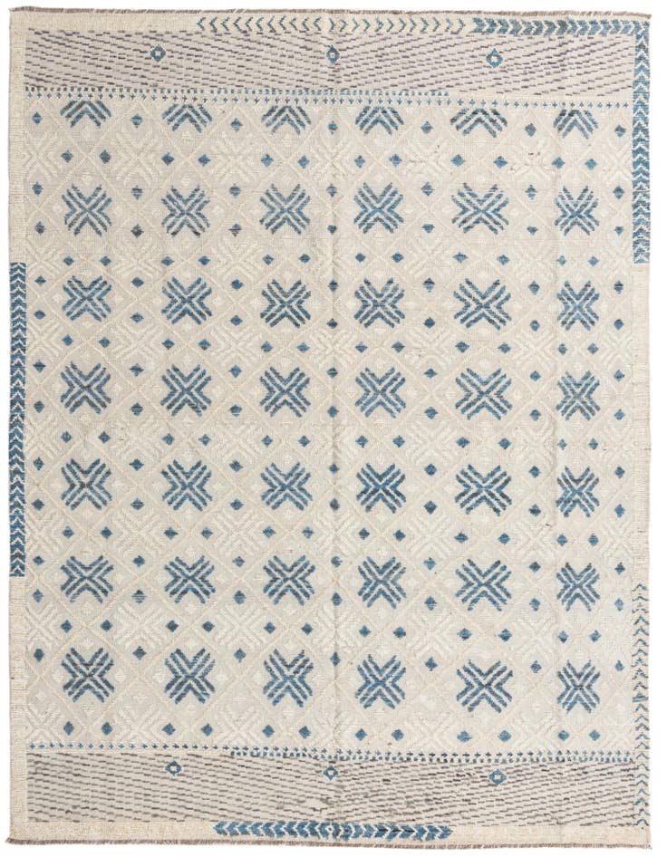 Detail image of 7' 7 x 10' 3 Hand Knotted Darya Wool Rug
