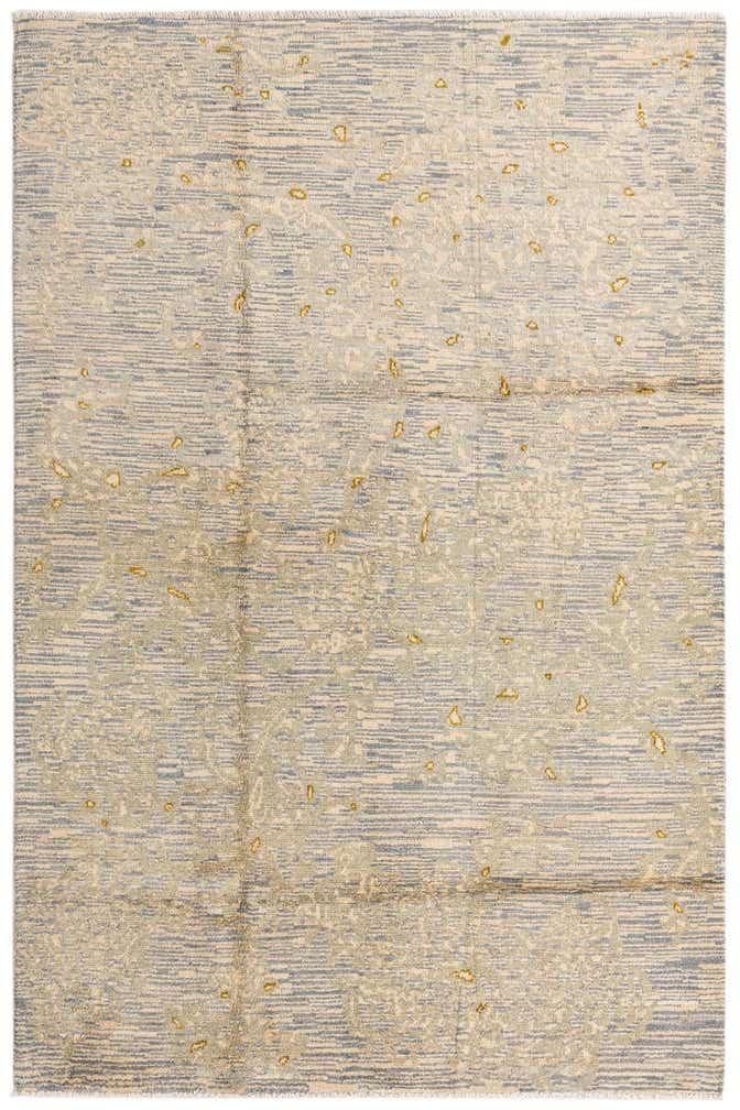 5' 6 x 8' 4 Hand Knotted Darya Wool Rug