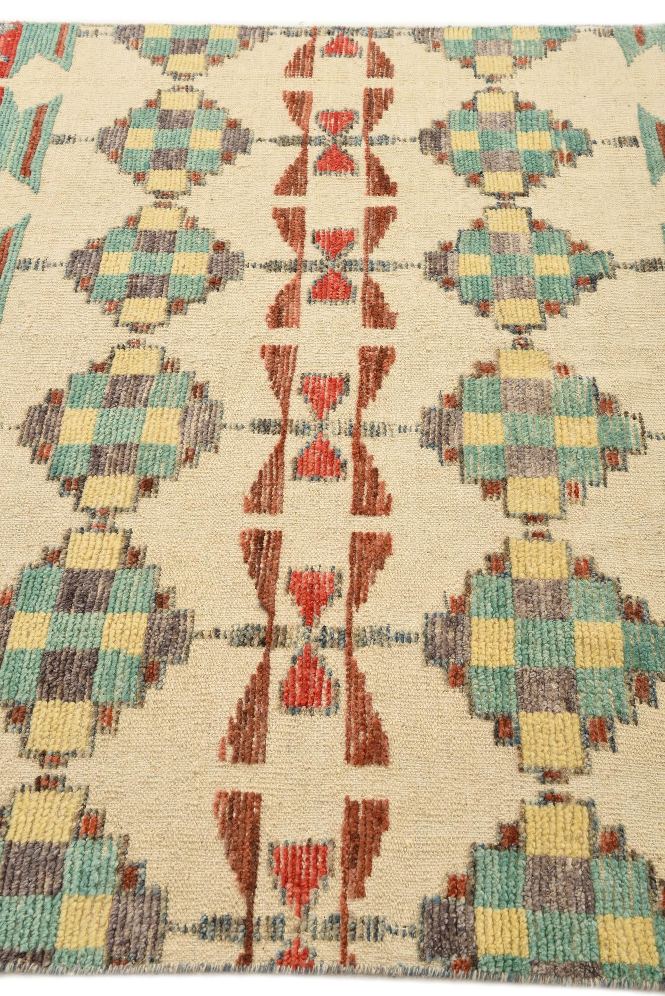 5' 7 x 8' 5 Hand Knotted Darya Wool Rug