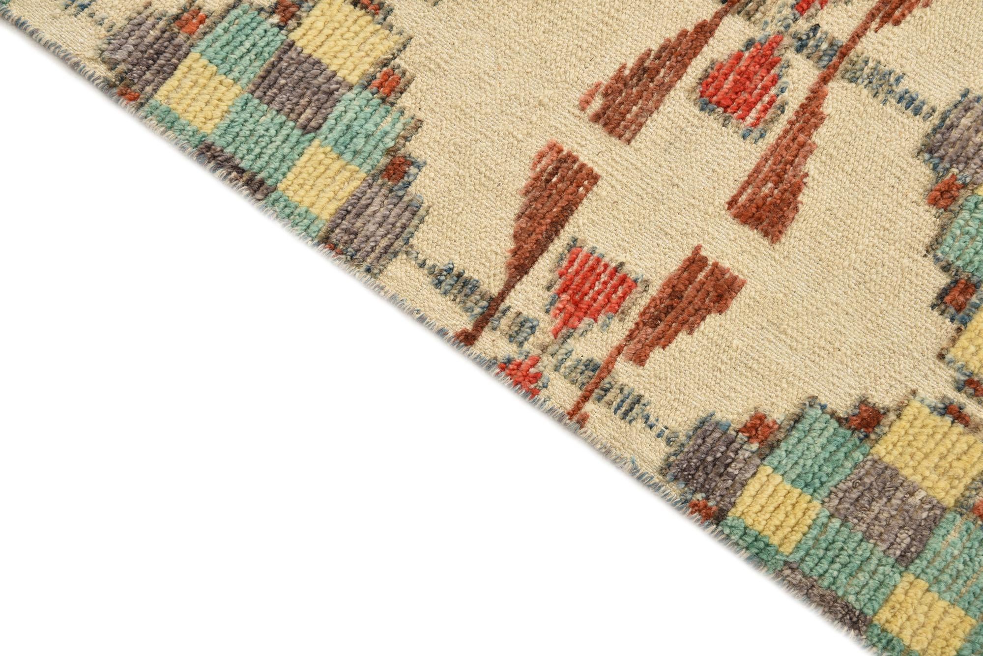 5' 7 x 8' 5 Hand Knotted Darya Wool Rug