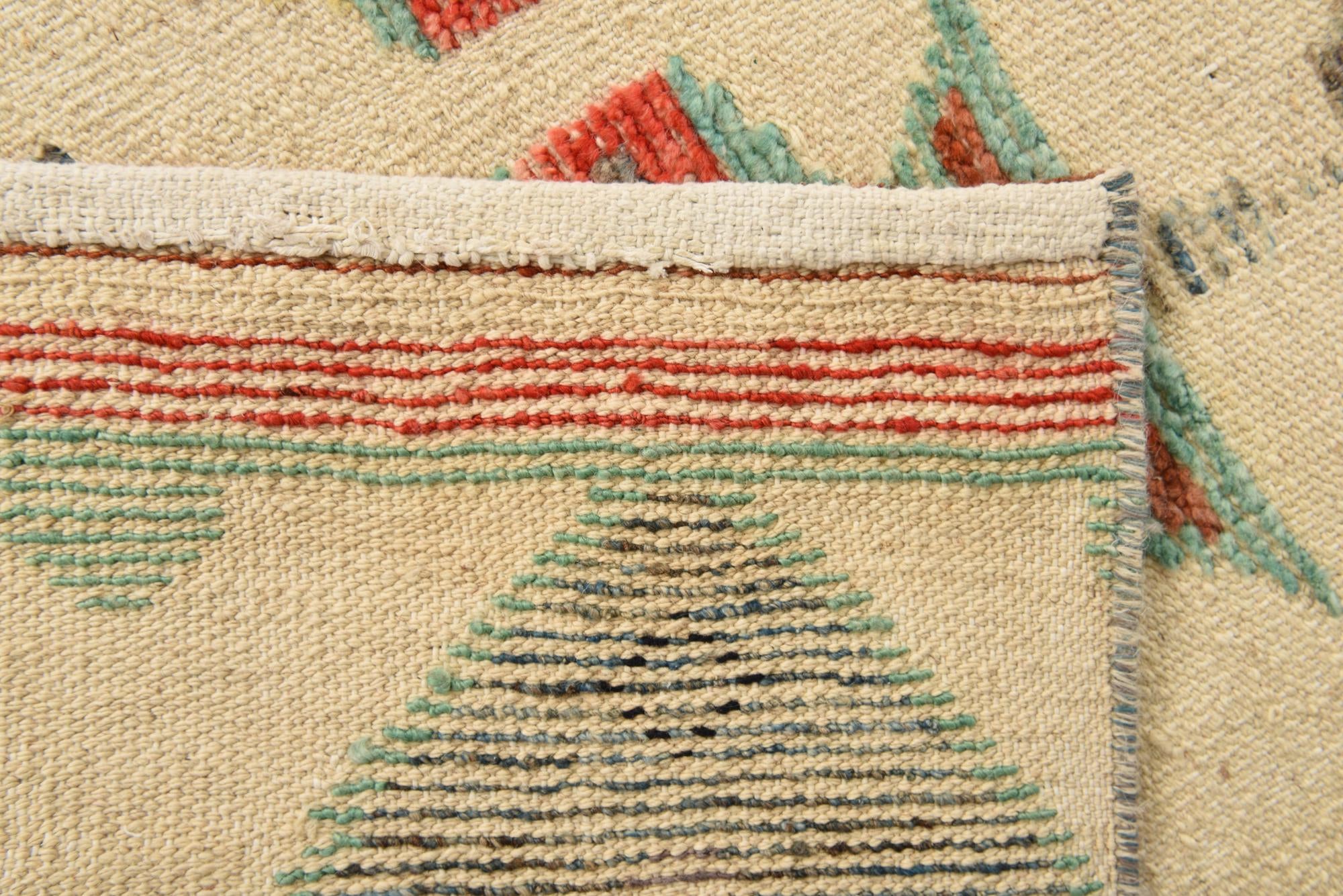 5' 7 x 8' 5 Hand Knotted Darya Wool Rug