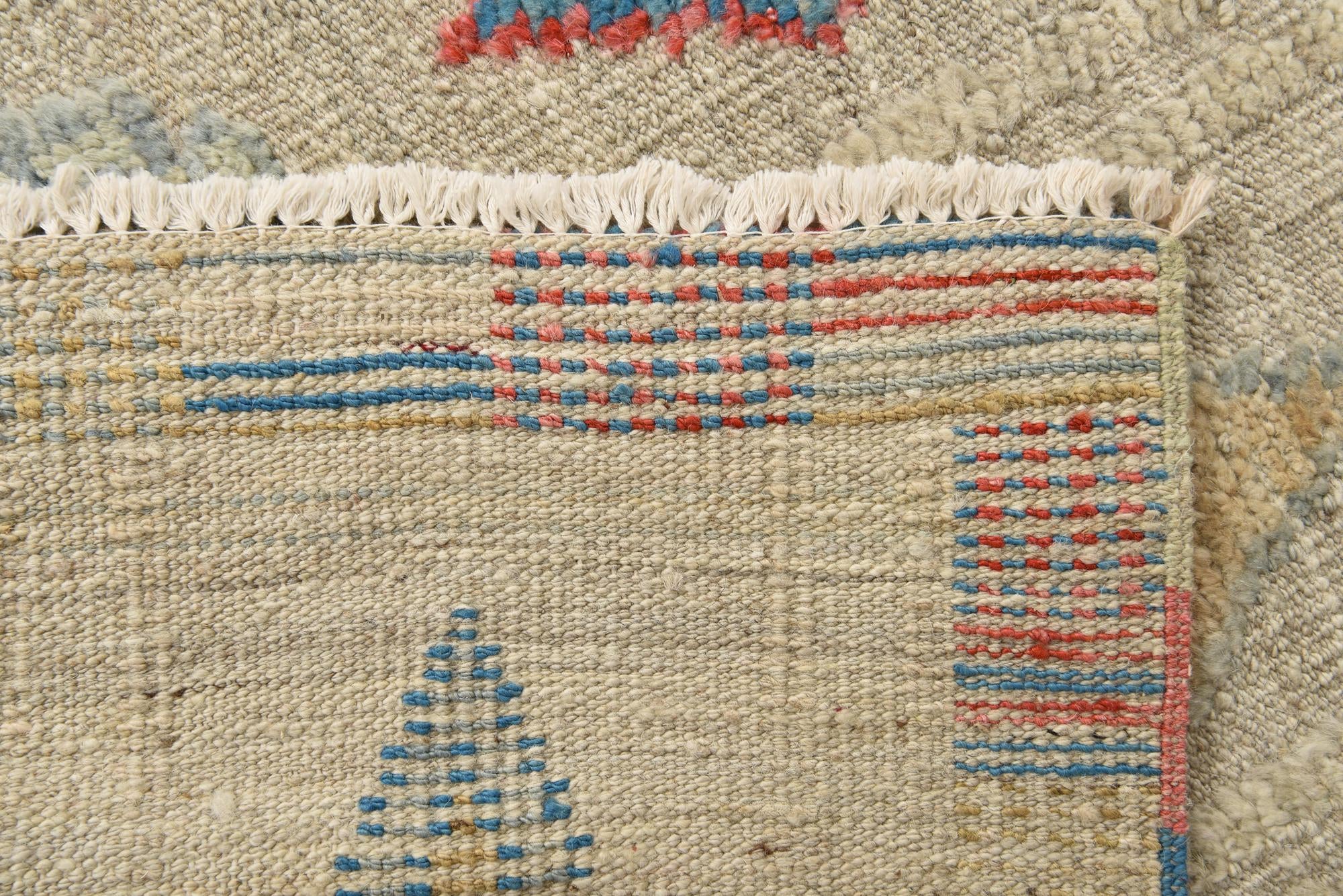 6' 5 x 10' 2 Hand Knotted Darya Wool Rug