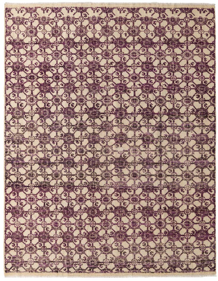 Detail image of 8' x 9' 8 Hand Knotted Darya Wool Rug