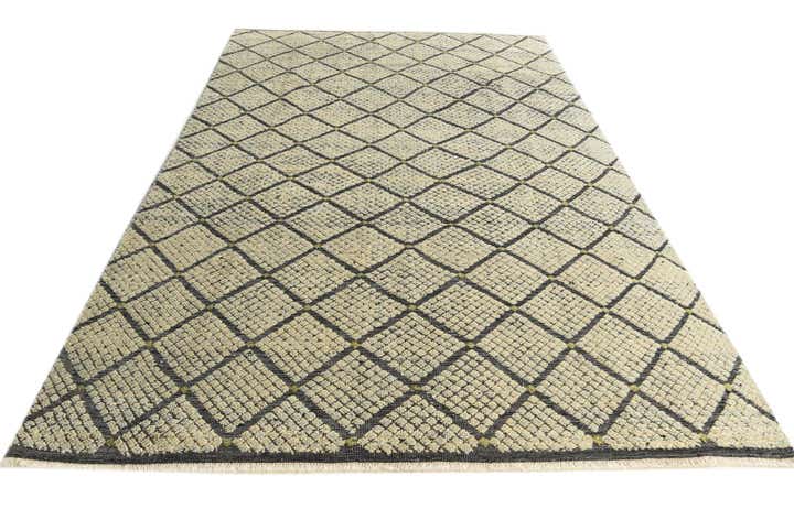 5' 6 x 10' 1 Hand Knotted Darya Wool Rug