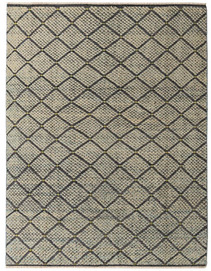 Detail image of 5' 6 x 10' 1 Hand Knotted Darya Wool Rug