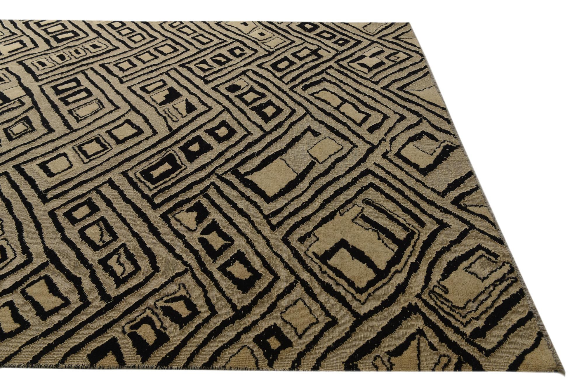 8' 4 x 10' 1 Hand Knotted Darya Wool Rug