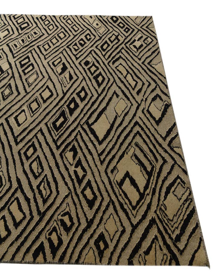 Detail image of 8' 4 x 10' 1 Hand Knotted Darya Wool Rug