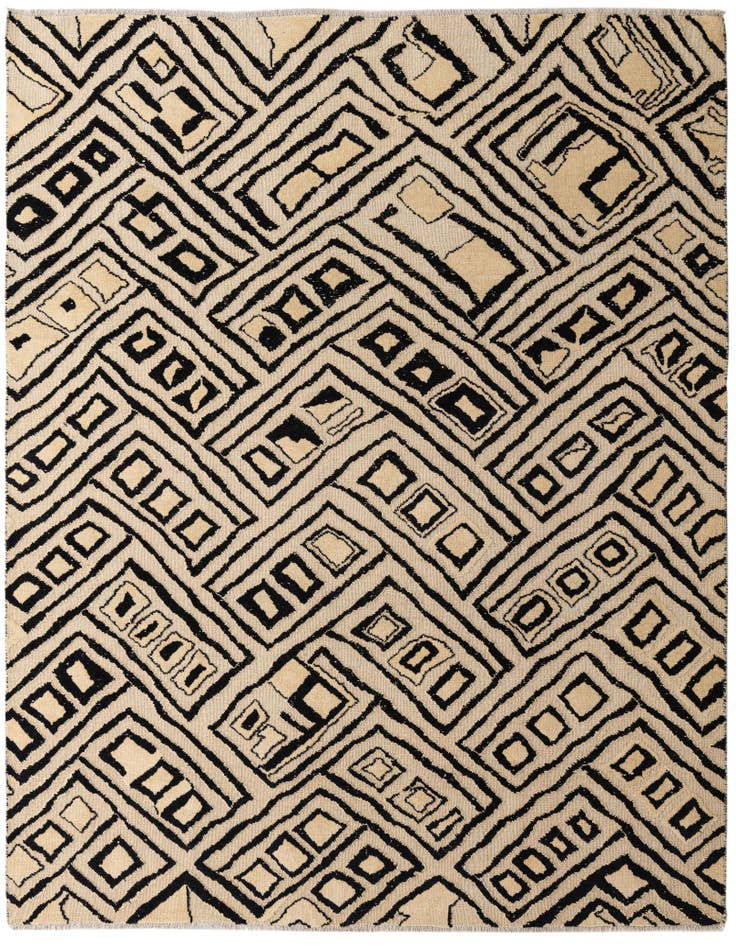 Detail image of 8' 4 x 10' 1 Hand Knotted Darya Wool Rug