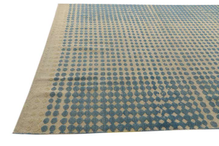 8' x 10' Hand Knotted Darya Wool Rug