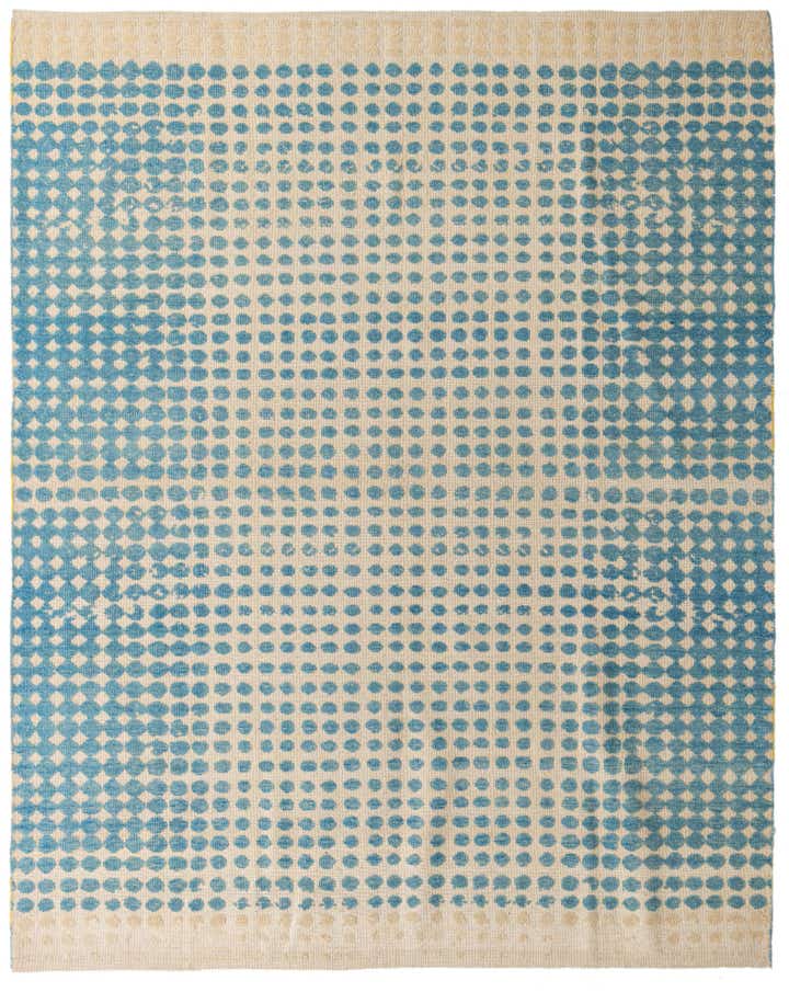 8' x 10' Hand Knotted Darya Wool Rug
