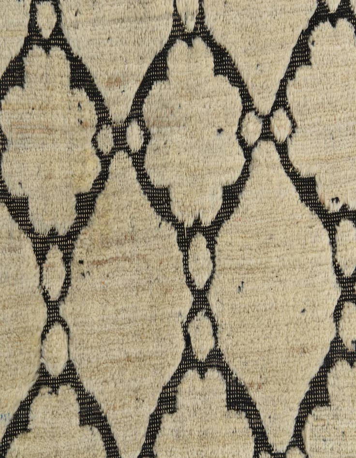 Detail image of 6' 6 x 10'  Hand Knotted Darya Wool Rug