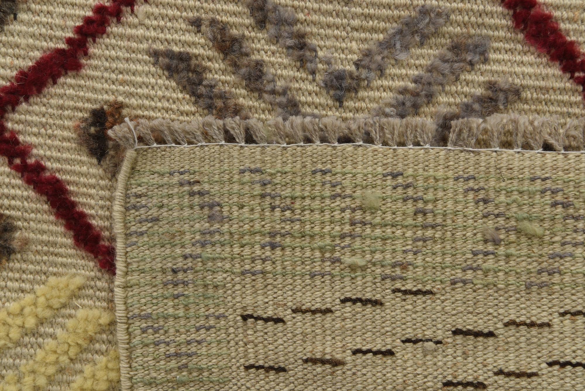 8' 10 x 12' 4 Hand Knotted Darya Wool Rug