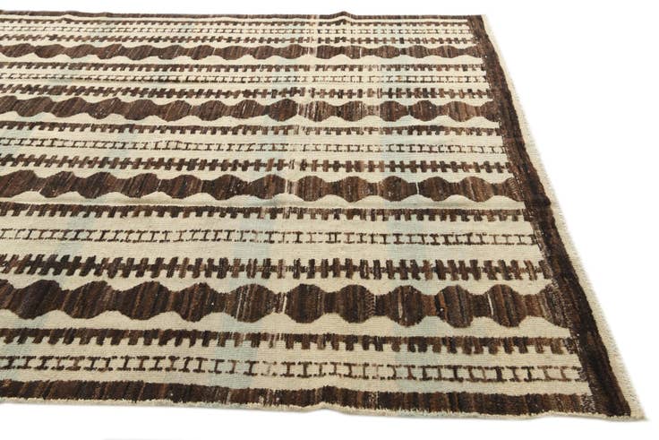 Detail image of 7' 10 x 10' 2 Hand Knotted Darya Wool Rug