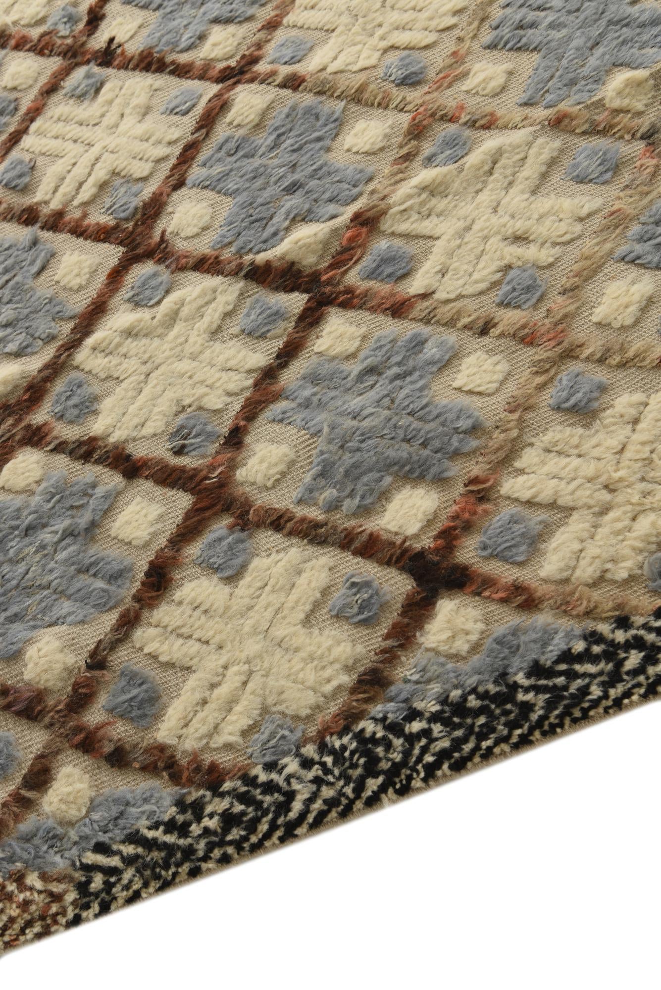 9' 8 x 14' 6 Hand Knotted Darya Wool Rug