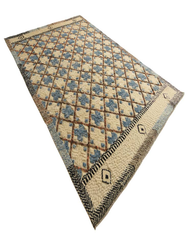 Detail image of 8' 7 x 12' 5  Hand Knotted Darya Wool Rug