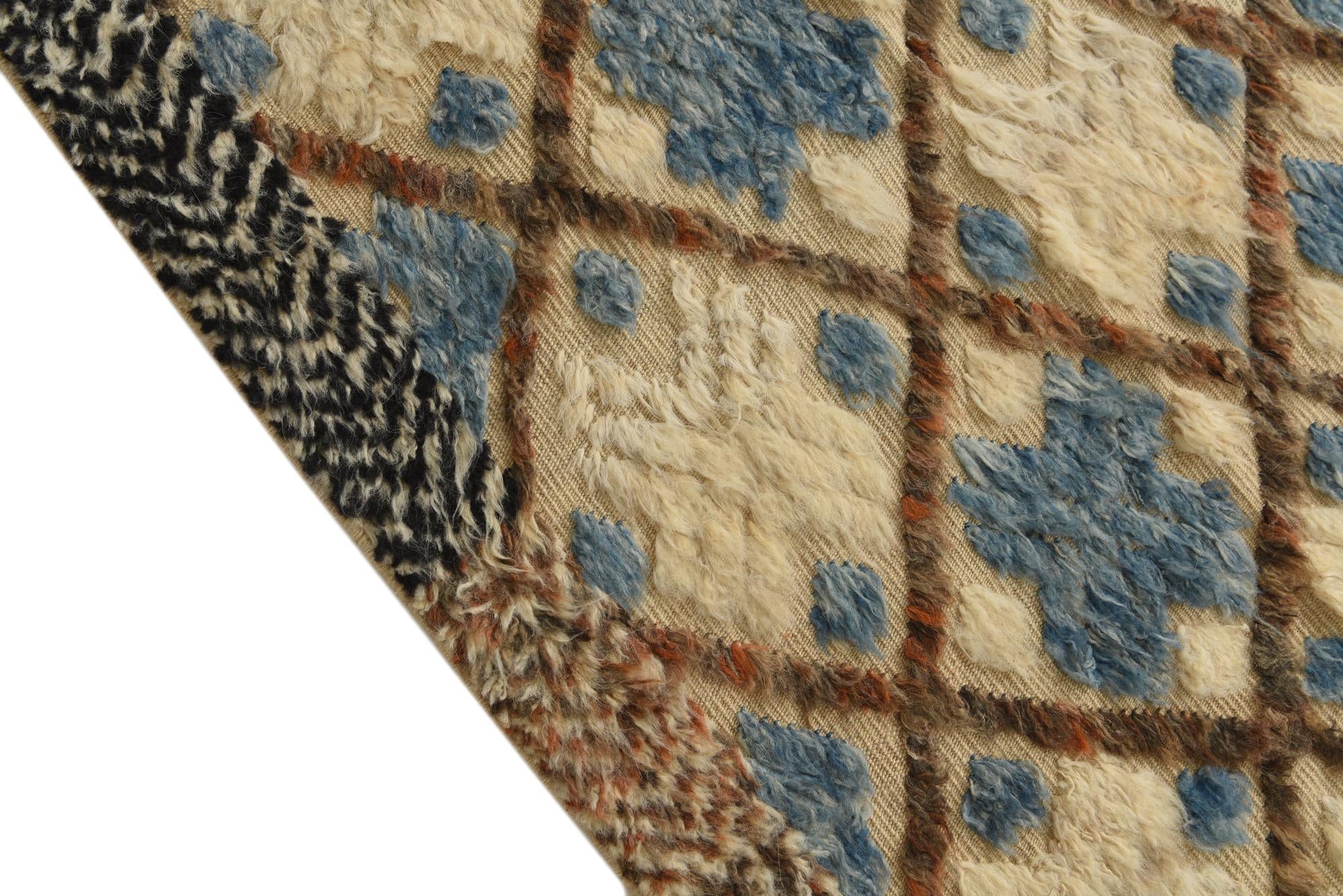 8' 7 x 12' 5 Hand Knotted Darya Wool Rug