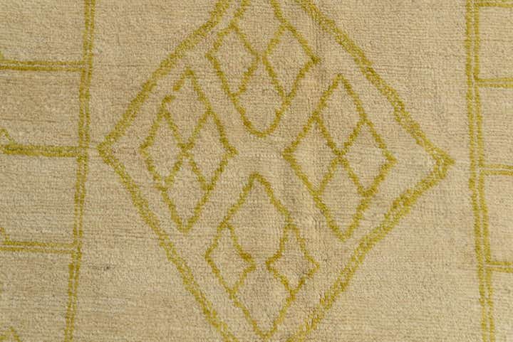 6' 3 x 10' 3 Hand Knotted Darya Wool Rug