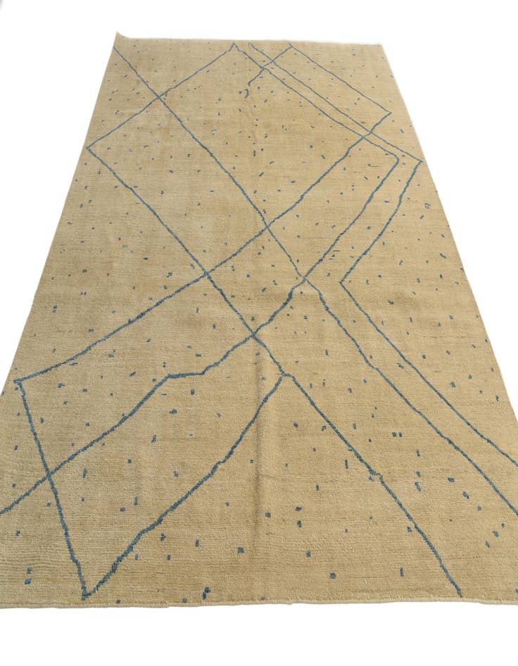 Detail image of 8' x 10'  Hand Knotted Darya Wool Rug