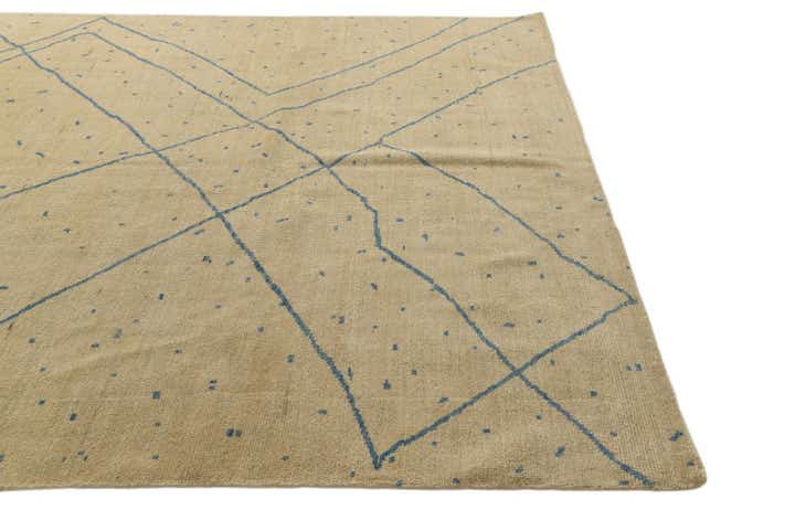 8' x 10' Hand Knotted Darya Wool Rug