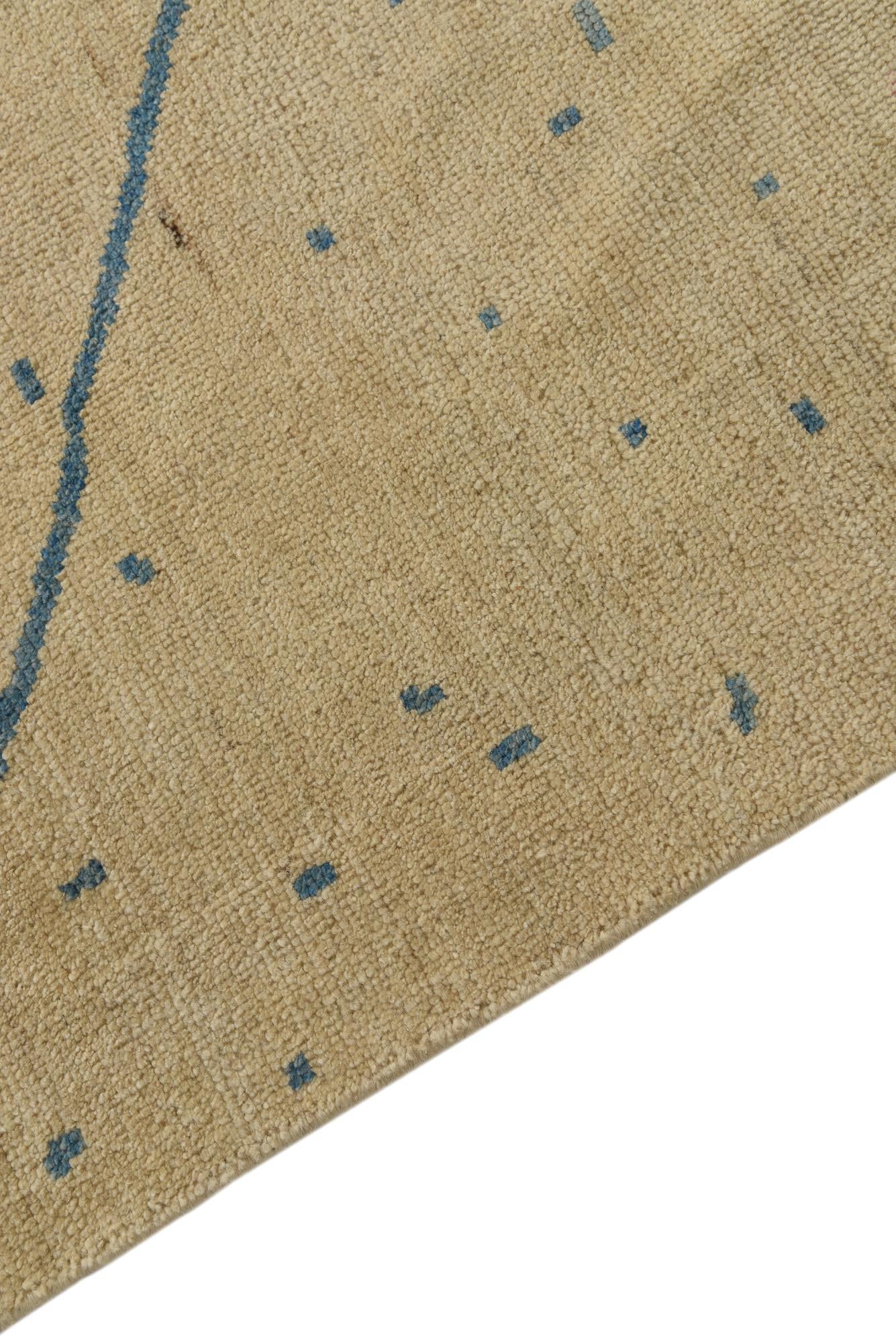 8' x 10' Hand Knotted Darya Wool Rug