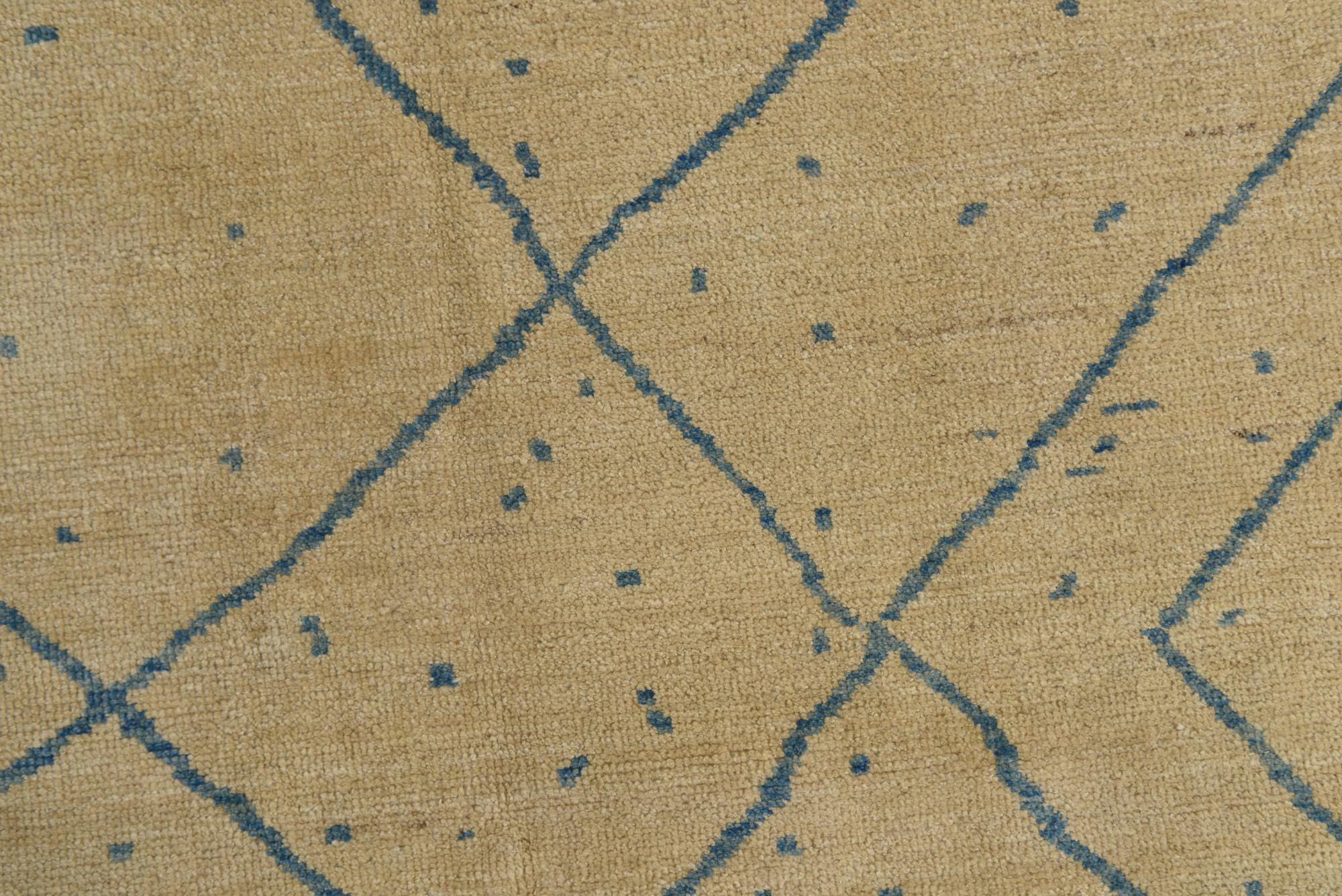 8' x 10' Hand Knotted Darya Wool Rug