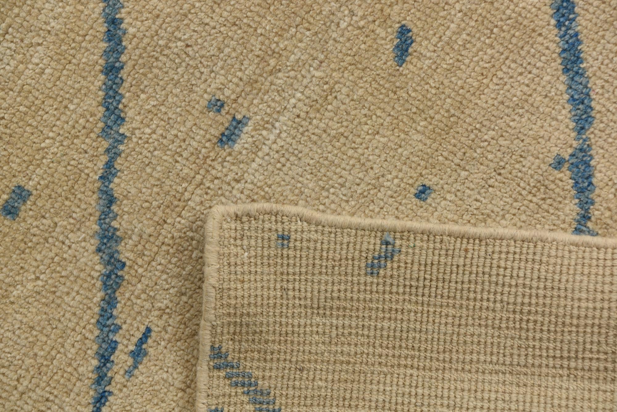 8' x 10' Hand Knotted Darya Wool Rug