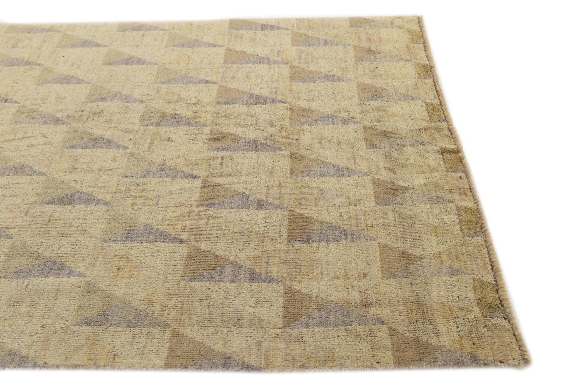 5' 7 x 8' 2 Hand Knotted Darya Wool Rug