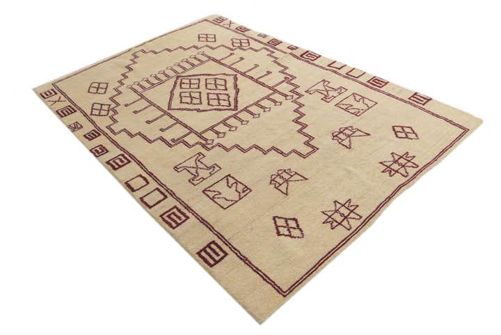5' 5 x 8' Hand Knotted Darya Wool Rug