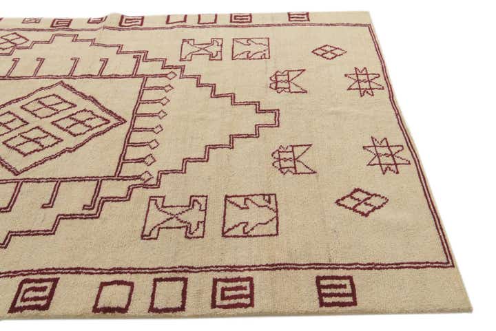 5' 5 x 8' Hand Knotted Darya Wool Rug