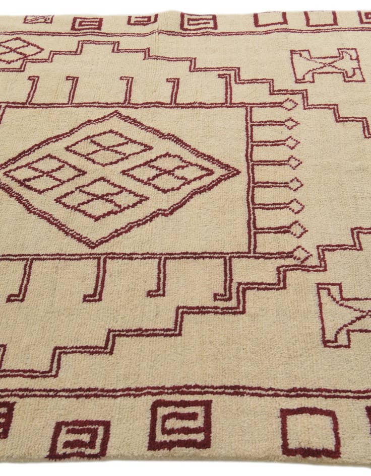 Detail image of 5' 5 x 8'  Hand Knotted Darya Wool Rug