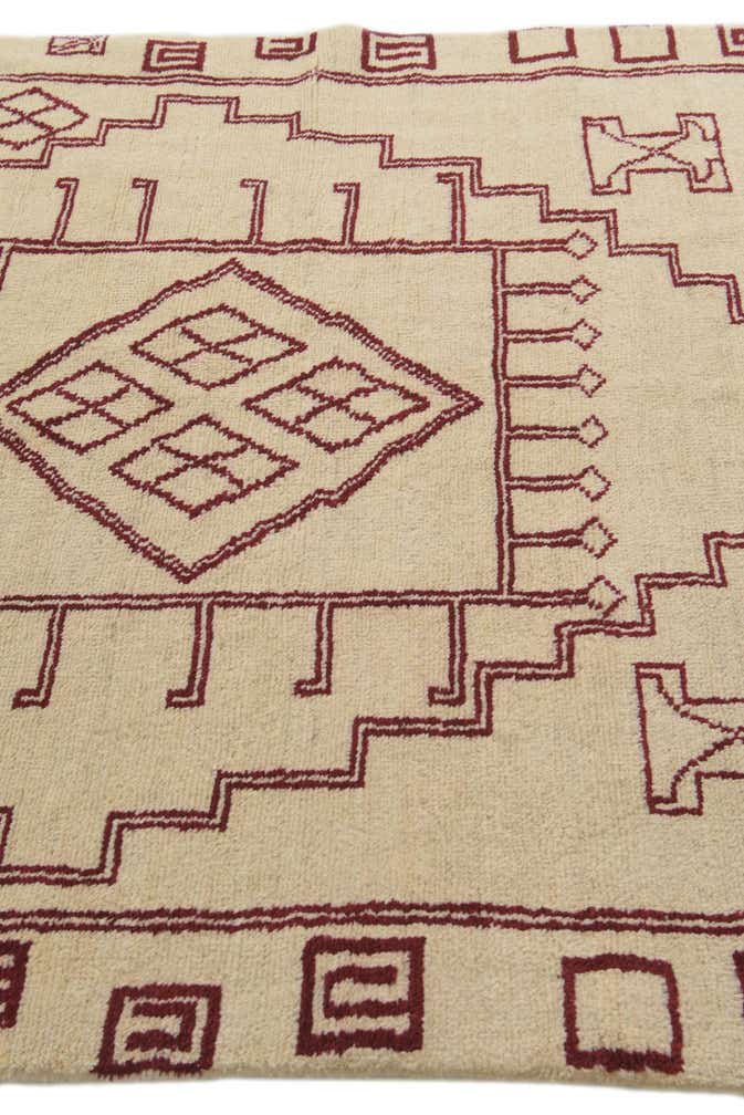 5' 5 x 8' Hand Knotted Darya Wool Rug