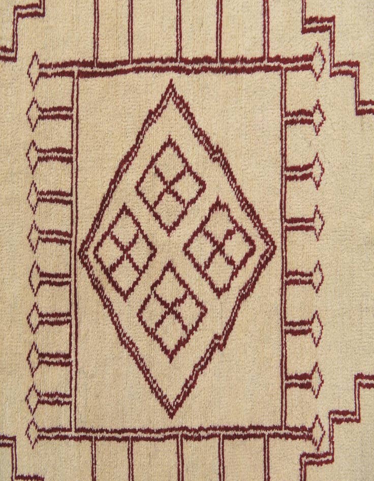 Detail image of 5' 5 x 8'  Hand Knotted Darya Wool Rug