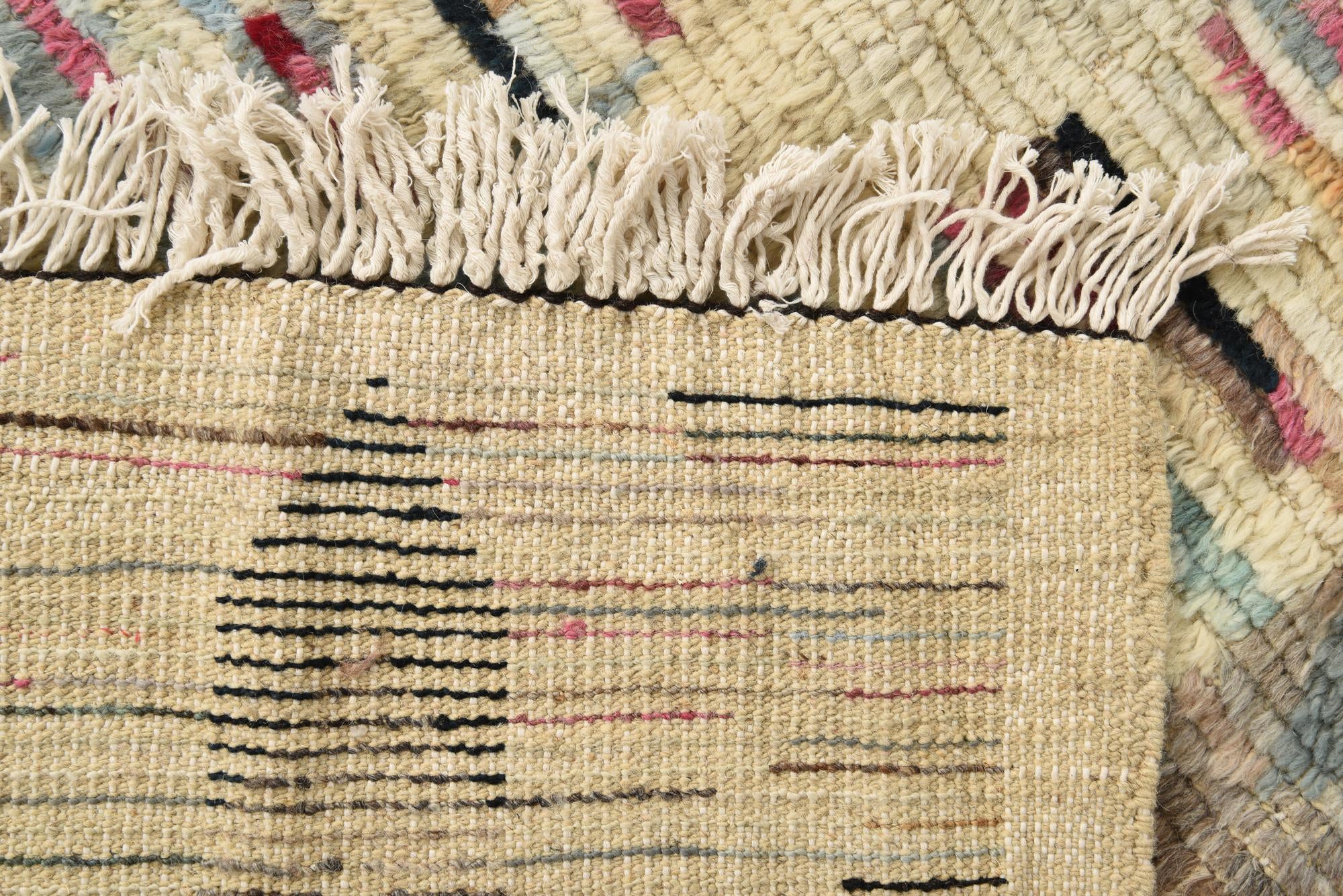 3' 7 x 6' 2 Hand Knotted Darya Wool Rug